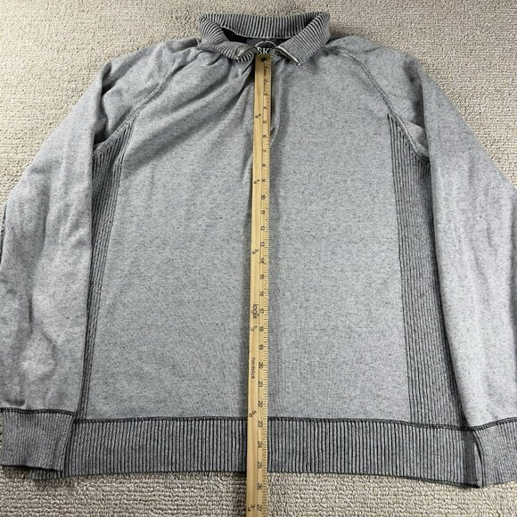 BKE Athletic Fit 1/4 Zip Sweater Gray Men’s Size XL - Picture 4 of 7